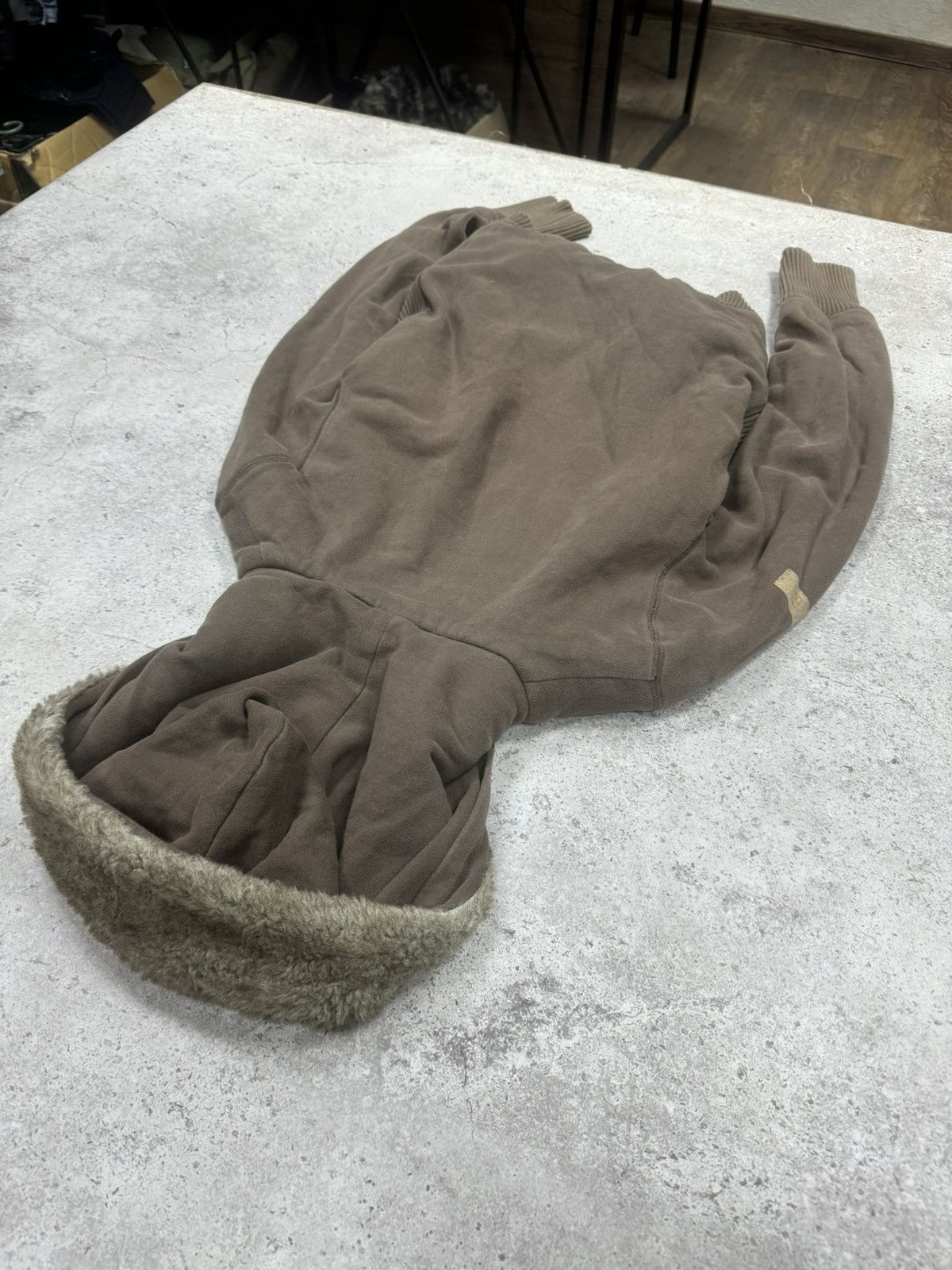 If Six Was Nine × Japanese Brand × Le Grande Bleu (L.G.B.) Vintage Japanese Full Fur LGB Style Hoodie Size US M / EU 48-50 / 2 - 4 Thumbnail