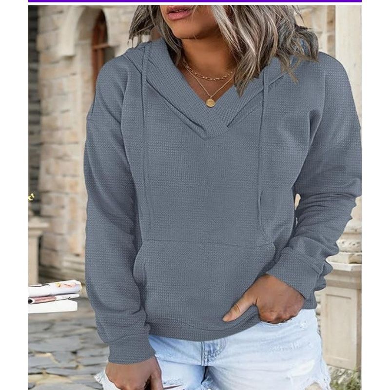 The Unbranded Brand Women's Sweater Blue-Gray SIZE L Polyester/Spandex Size L / US 10 / IT 46 - 1 Thumbnail