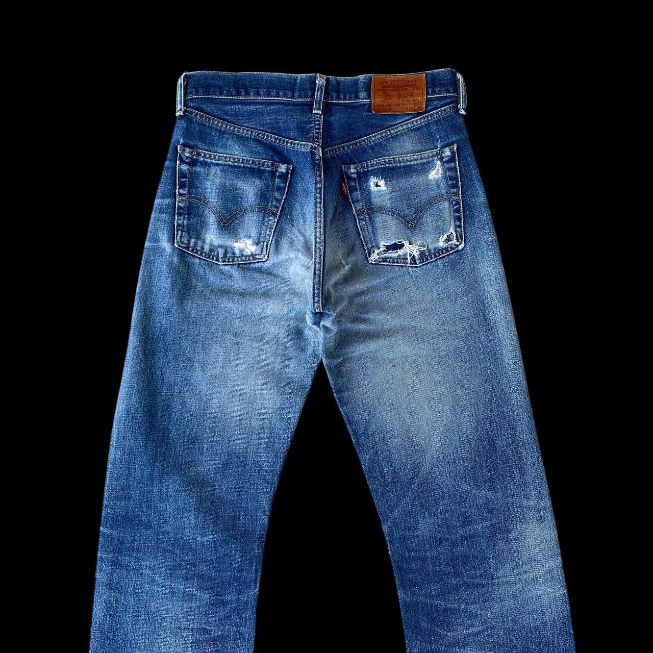Levi's Vintage Clothing Vintage Levi’s 503BXX 90's Selvedge Denim Big E Repro 1950s Size US 29 - 16 Thumbnail