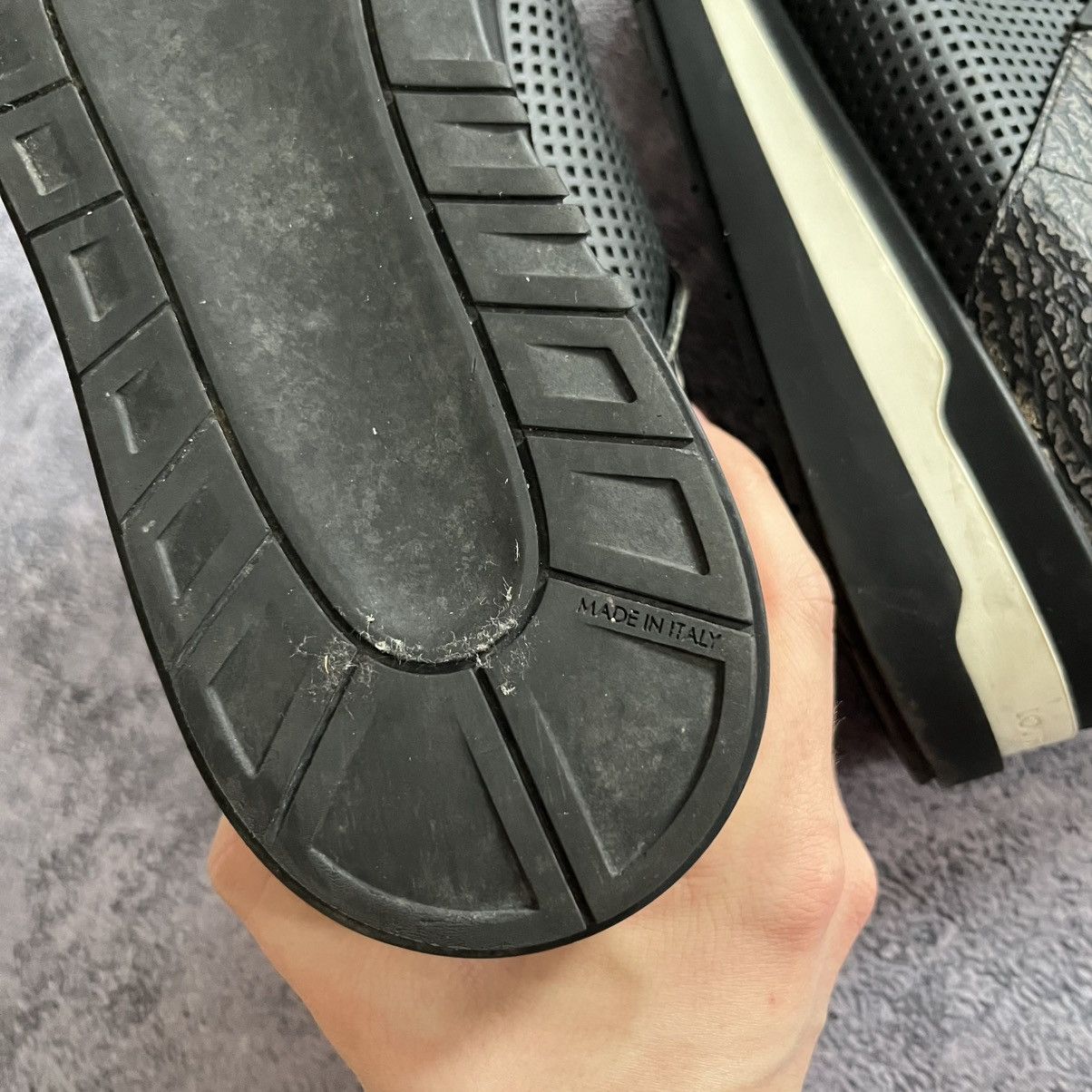 Louis Vuitton Louis Vuitton LV Trainer Hi-Top Sneakers Leather Size 10.5US Size US 10.5 / EU 43-44 - 11 Thumbnail