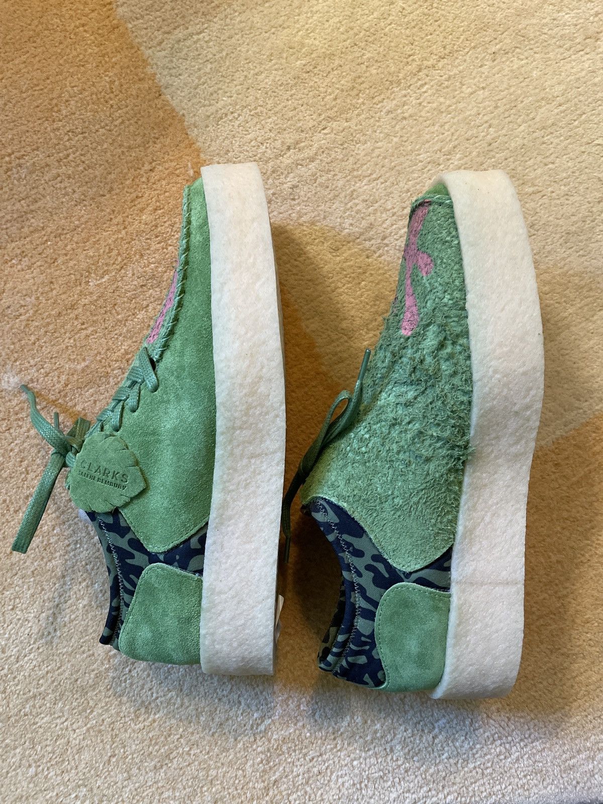 Clarks × Salehe Bembury Salehe Bembury Clark’s Originals Luther Cupsole Dark Green Size US 9.5 / EU 42-43 - 6 Thumbnail