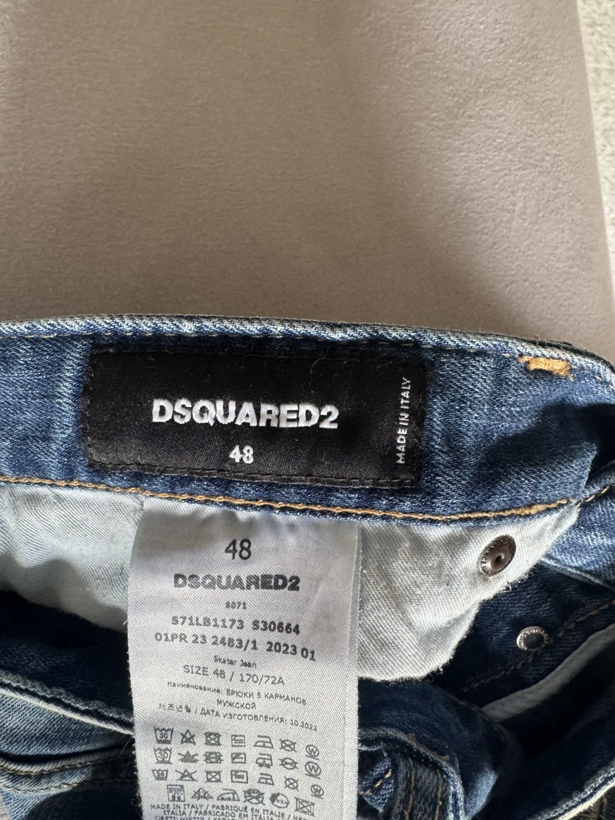 Dsquared2 Dsquared2 Skater Jeans wirh Logo Application Size US 32 / EU 48 - 3 Thumbnail