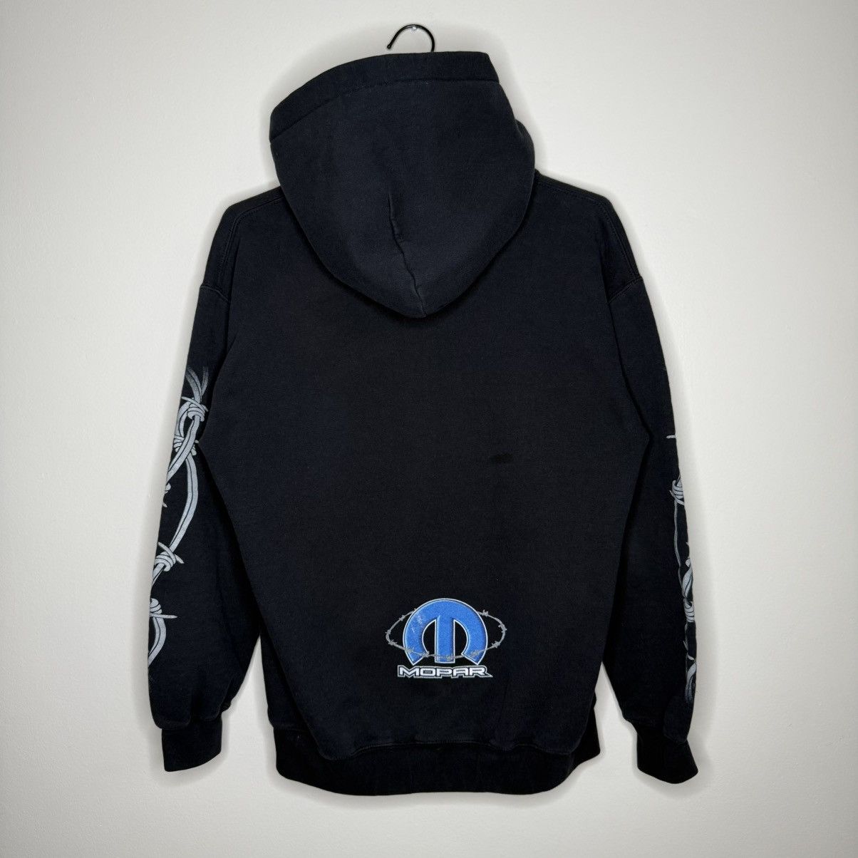 Gildan Vintage 00s Mopar Hoodie Black Graphic Logo Size M Size US M / EU 48-50 / 2 - 12 Thumbnail