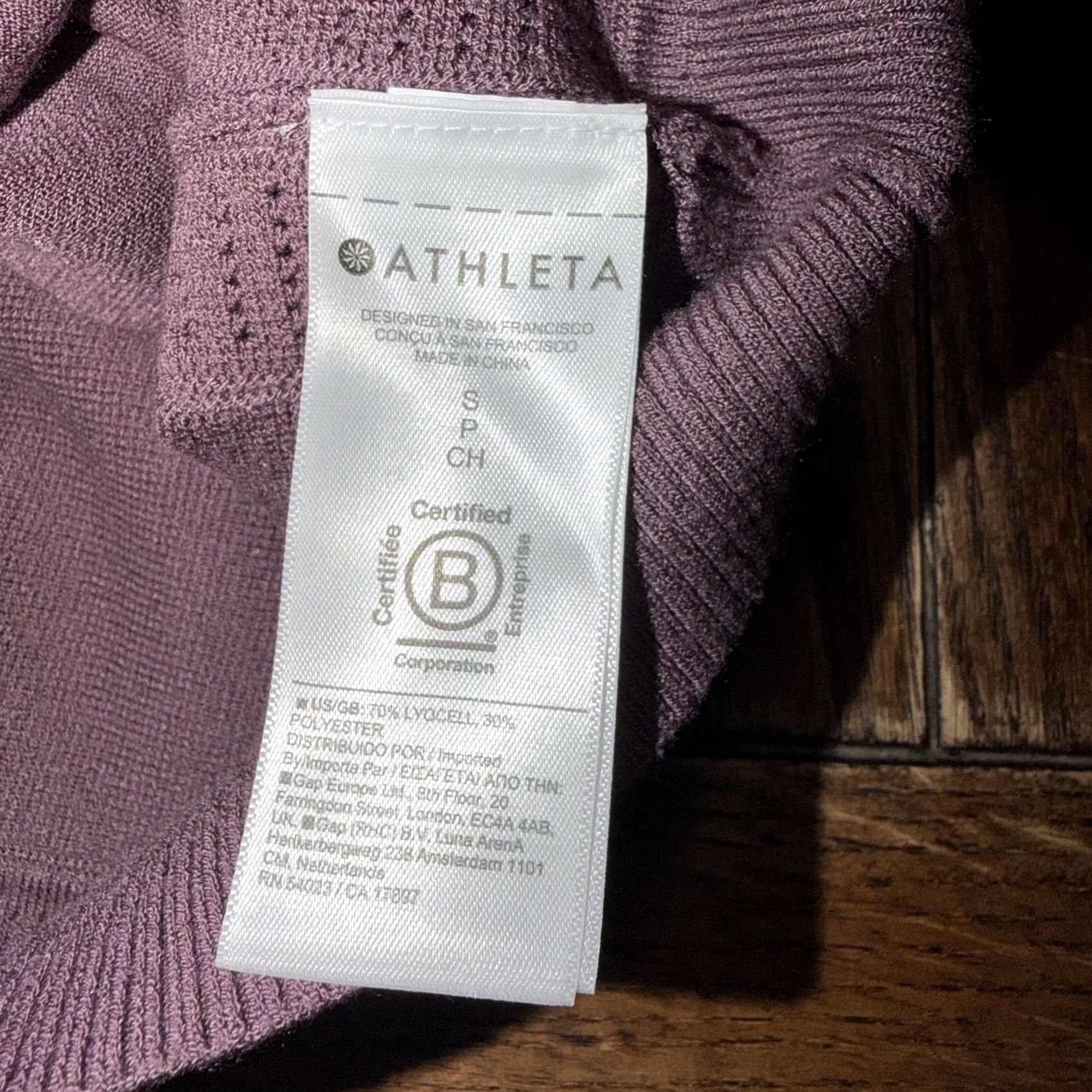 Athleta Athleta Jacket Volcanic Violet Zip Up Thumbholes Womens Small Size S / US 4 / IT 40 - 7 Thumbnail