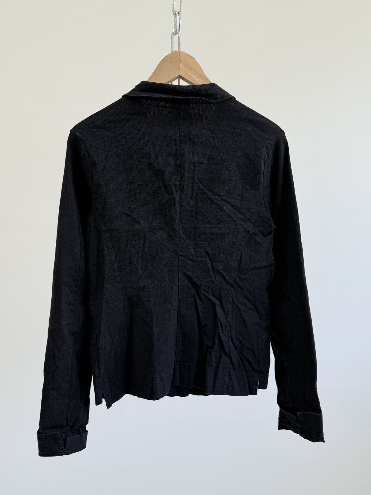 Rundholz Rundholz Black Linen Cotton Jacket Size S Size S / US 4 / IT 40 - 10 Thumbnail