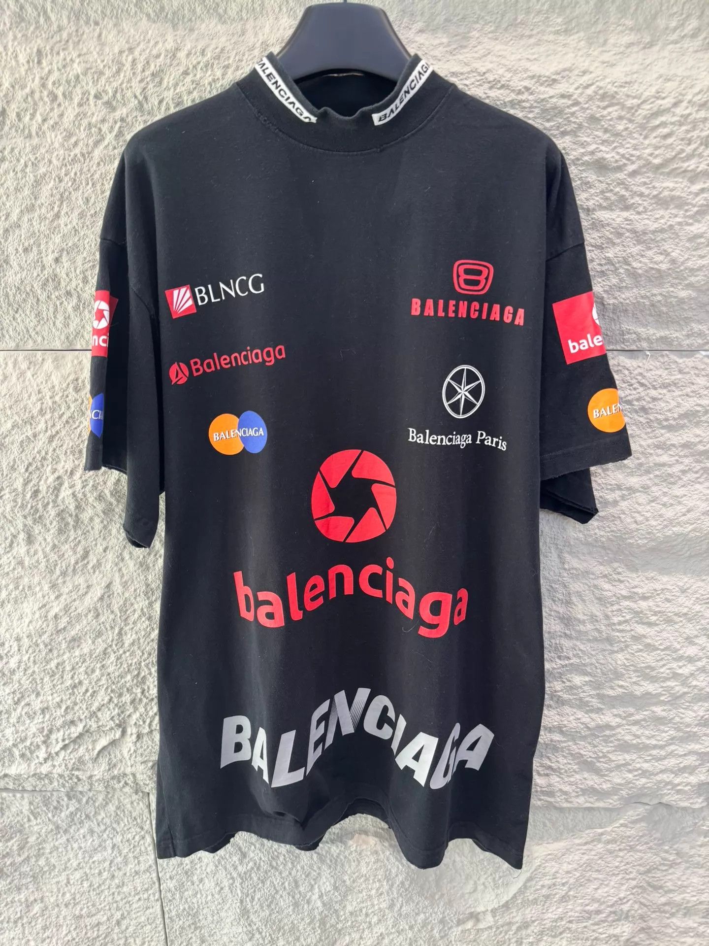 Balenciaga Balenciaga Garde Robe Black T Shirt | Grailed