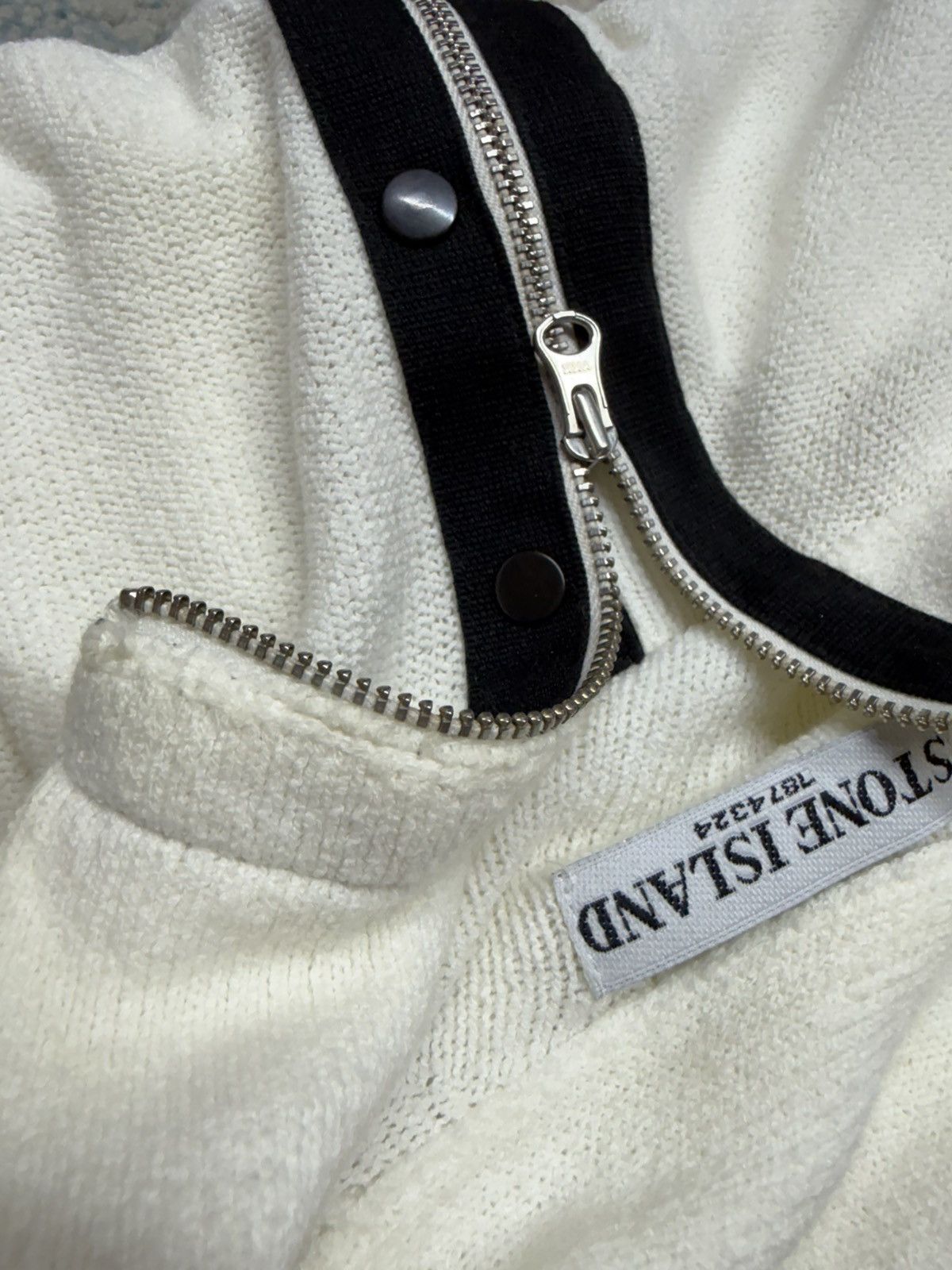 Stone Island Vintage Stone Island SS 2010 1/4 Half Zip Sweater Size US M / EU 48-50 / 2 - 13 Thumbnail