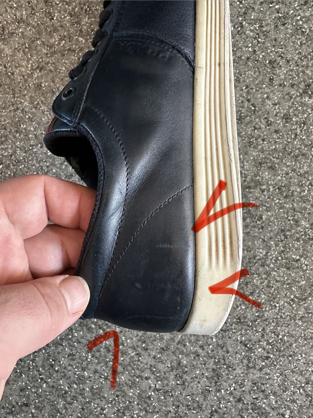 Prada Prada sneakers size 9,5 dark blue Size US 9.5 / EU 42-43 - 22 Thumbnail