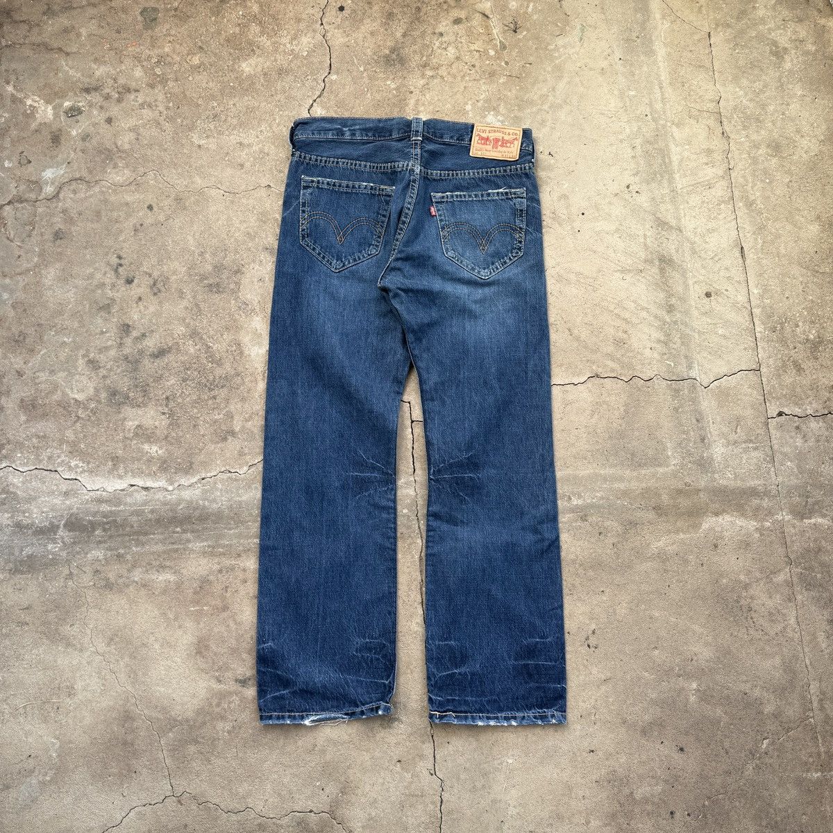 Levi's Levi’s vintage deep stitch 901 Wash Denim Size US 33 - 1 Thumbnail