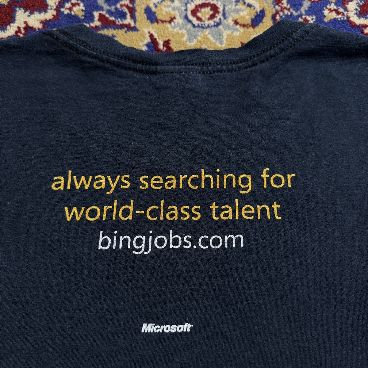 Microsoft 2000s Bing search engine Microsoft Y2K tee techwear computer Size US M / EU 48-50 / 2 - 3 Thumbnail