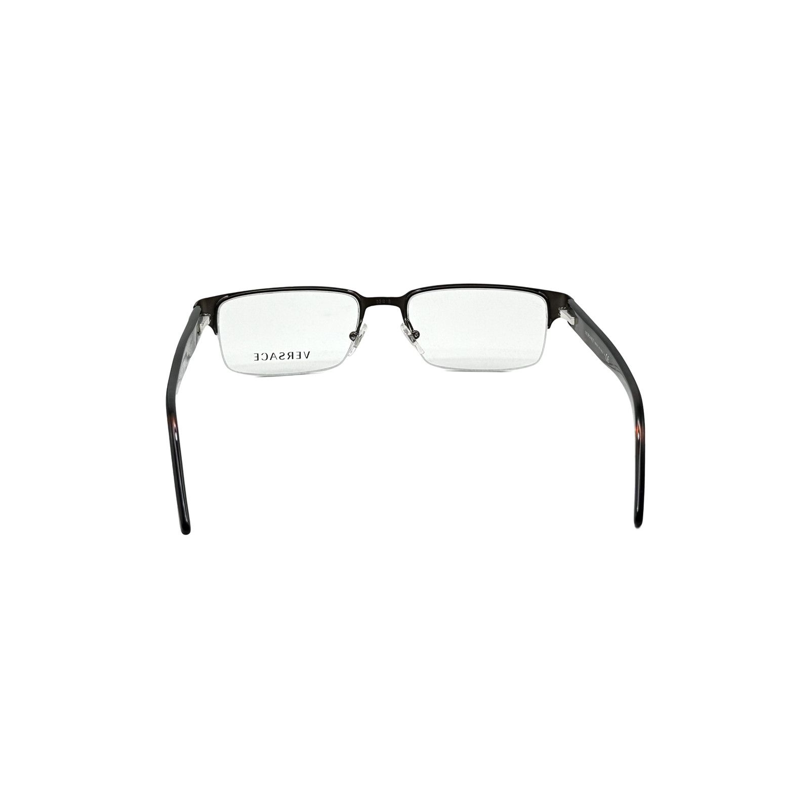 Versace Versace Rectangle Eyewear Eyeglass Frames Tortoise VE1184 Size ONE SIZE - 4 Thumbnail