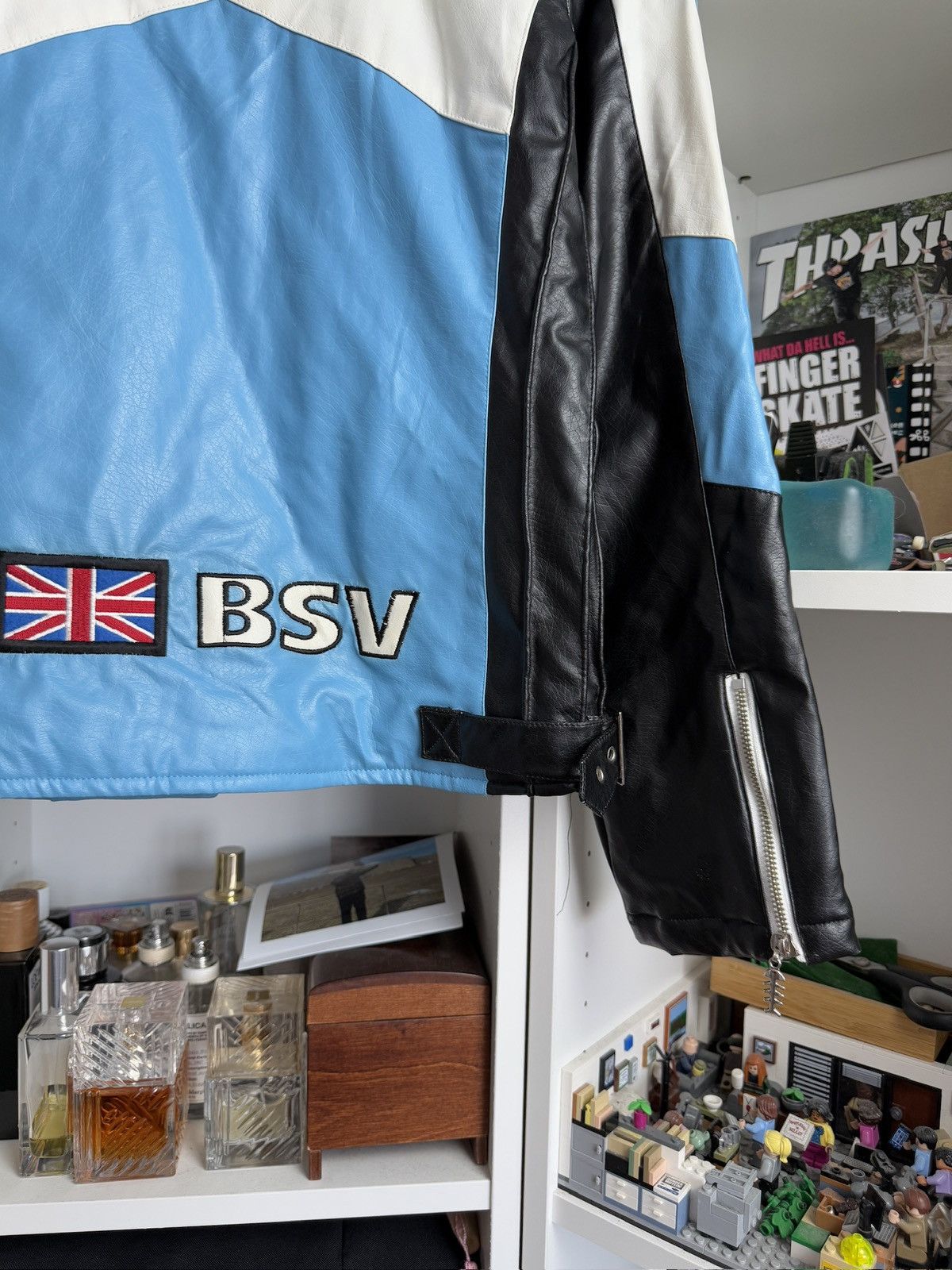 Other Vintage y2k moto biker cropped racing jacket M trend archive Size US M / EU 48-50 / 2 - 11 Thumbnail