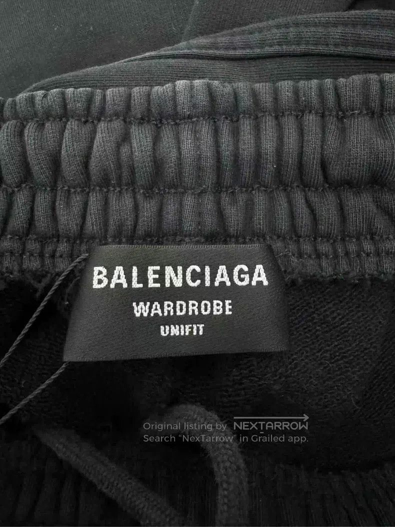 Balenciaga Balenciaga size XS Wave Cola Embroidered Logo Pants Size US 27 - 4 Thumbnail