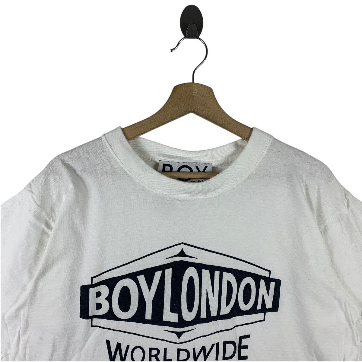 Boy London × Vintage Vintage BOY LONDON worldwide big printed tee Size US M / EU 48-50 / 2 - 2 Thumbnail