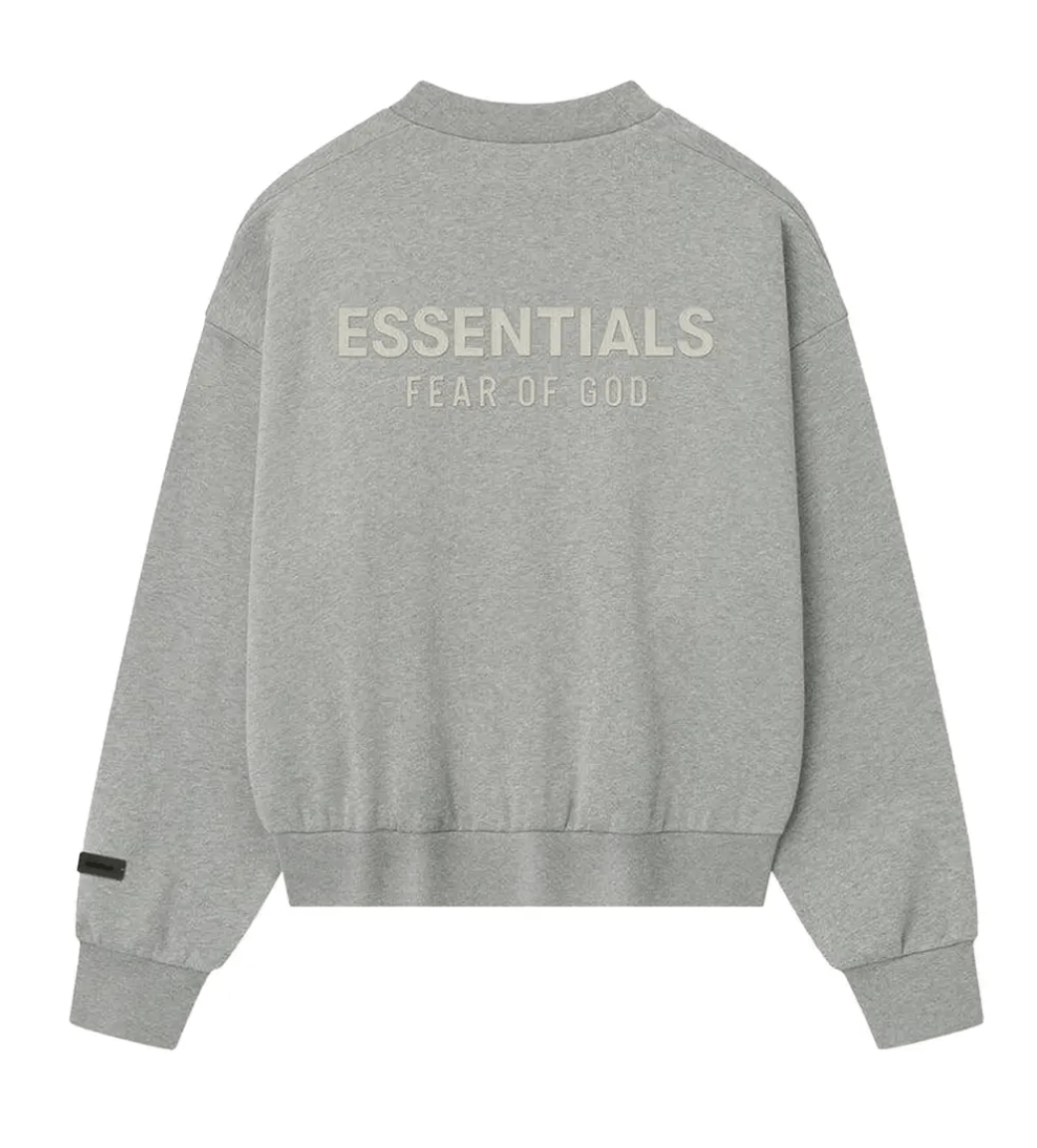 Essentials FOG Essentials Classic Fleece Crewneck Concrete Heather L Size US L / EU 52-54 / 3 - 1 Thumbnail
