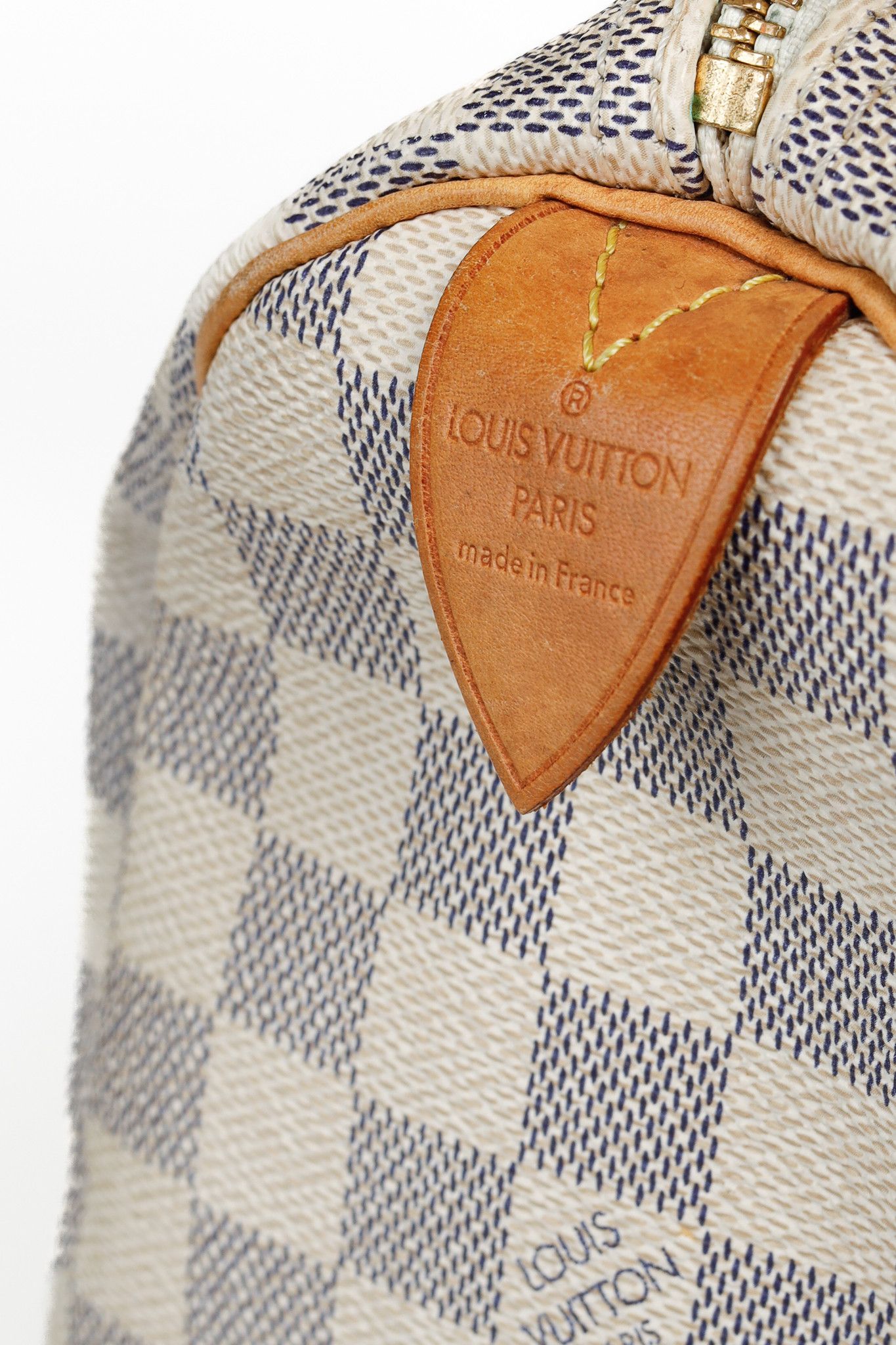 Louis Vuitton Louis Vuitton Vintage Speedy 25 Damier Azur Bag Size ONE SIZE - 8 Thumbnail