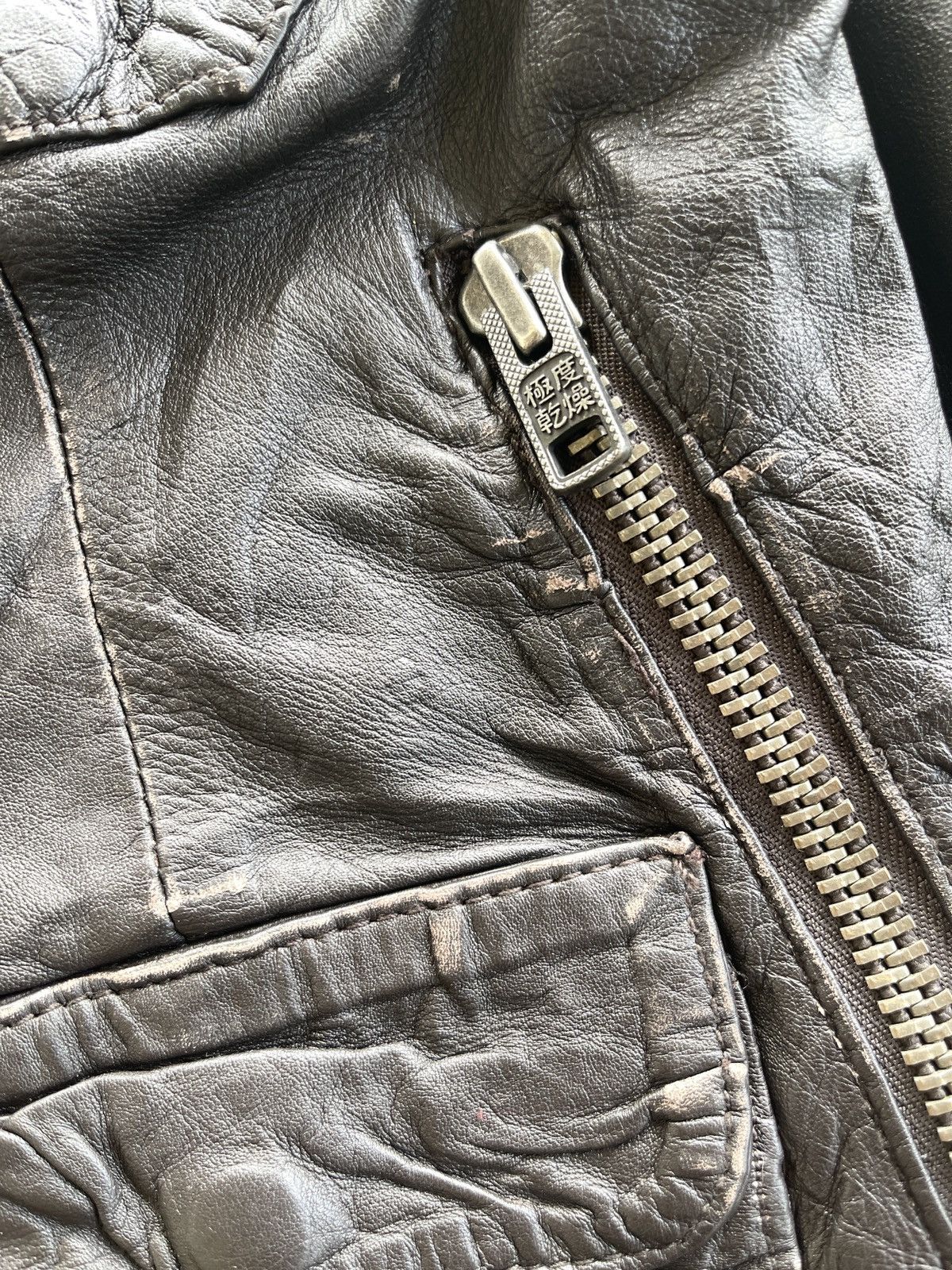 Superdry AW10 Superdry Brad Cuir Leather Jacket Size US S / EU 44-46 / 1 - 20 Thumbnail
