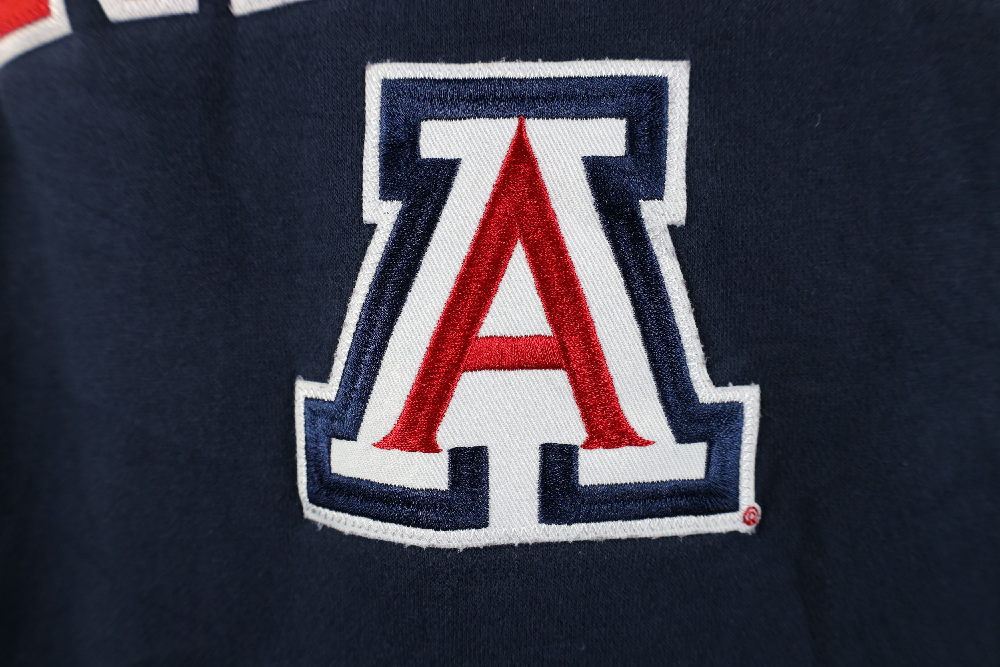 Vintage Vintage 90s Y2K Spell Out University of Arizona Hoodie Blue Size XS / US 0-2 / IT 36-38 - 5 Thumbnail