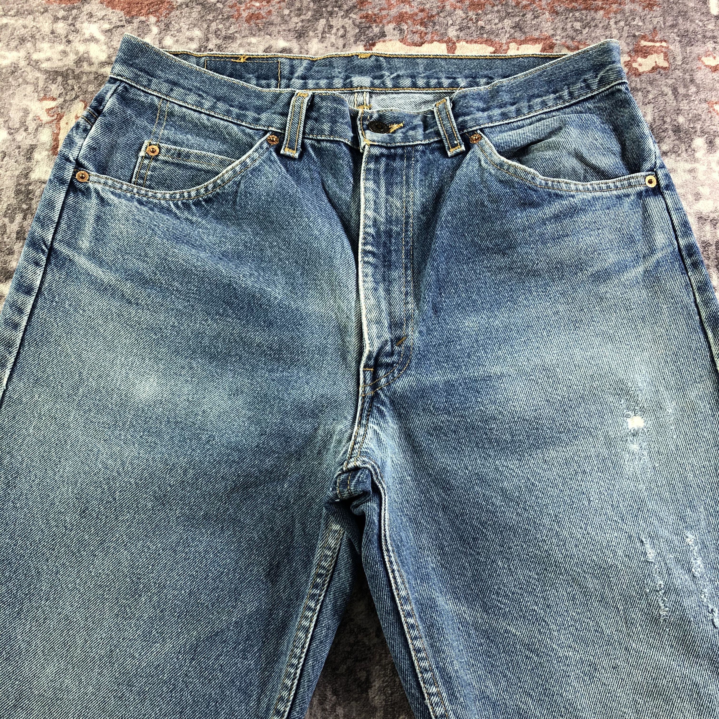 Levi's × Vintage Vintage 90s Levis Jeans-JM3500 Size 34" / US 12 / IT 48 - 3 Thumbnail