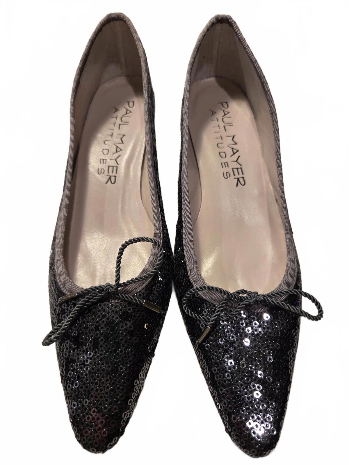Other Paul Mayer Attitudes Sequin Kitten Heel NIB (New) Size US 6.5 / IT 36.5 - 2 Thumbnail