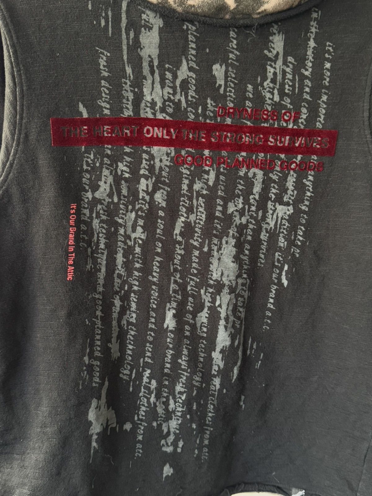 If Six Was Nine 00s in the attic velvet poem cowl neck distressed sweater Size US S / EU 44-46 / 1 - 11 Thumbnail
