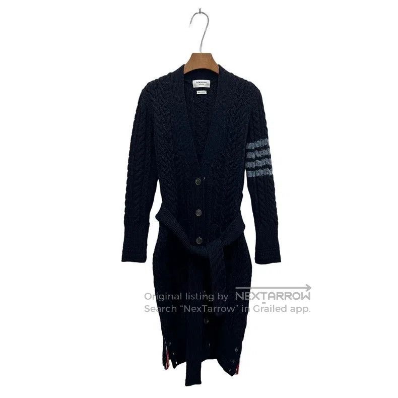 Thom Browne Thom Browne Cable Knit Cardigan. Size US XS / EU 42 / 0 - 1 Thumbnail