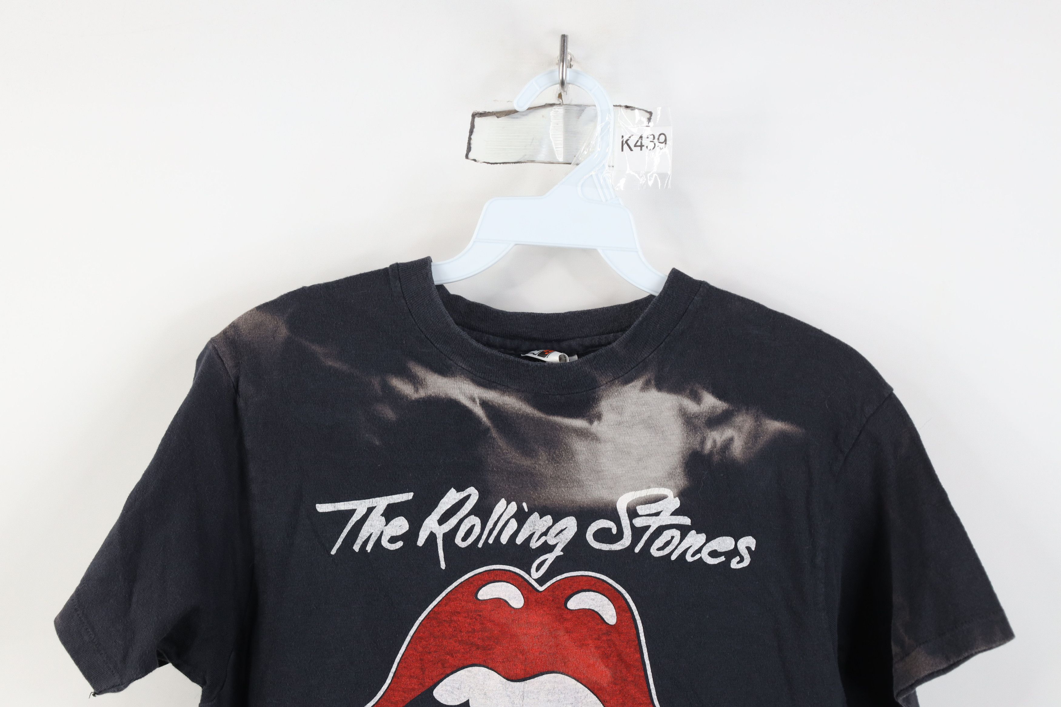 Vintage Vintage 80s American Tour The Rolling Stones Band T-Shirt Size US M / EU 48-50 / 2 - 2 Thumbnail