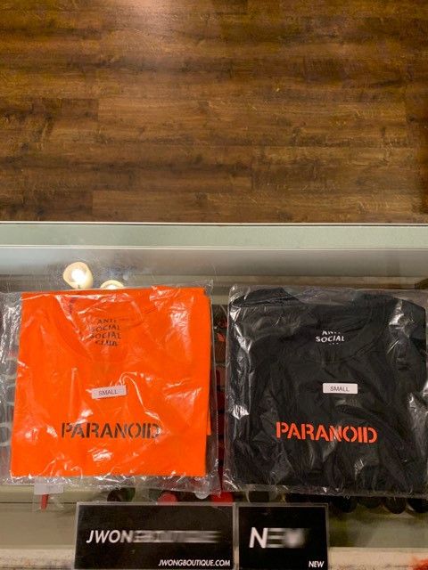 Anti Social Social Club 2018 Undefeated Anti Social Social Club ASSC Paranoid Tee S Size US S / EU 44-46 / 1 - 1 Thumbnail