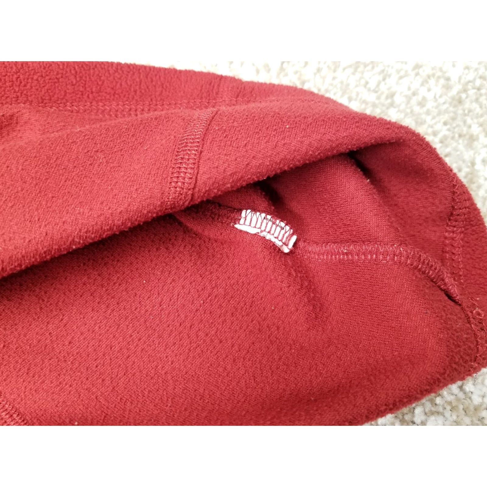 Vintage VINTAGE LL Bean Sweater Womens Small Red Polyester 1/4 Zip Pullover Fleece Casual Size S / US 4 / IT 40 - 8 Thumbnail