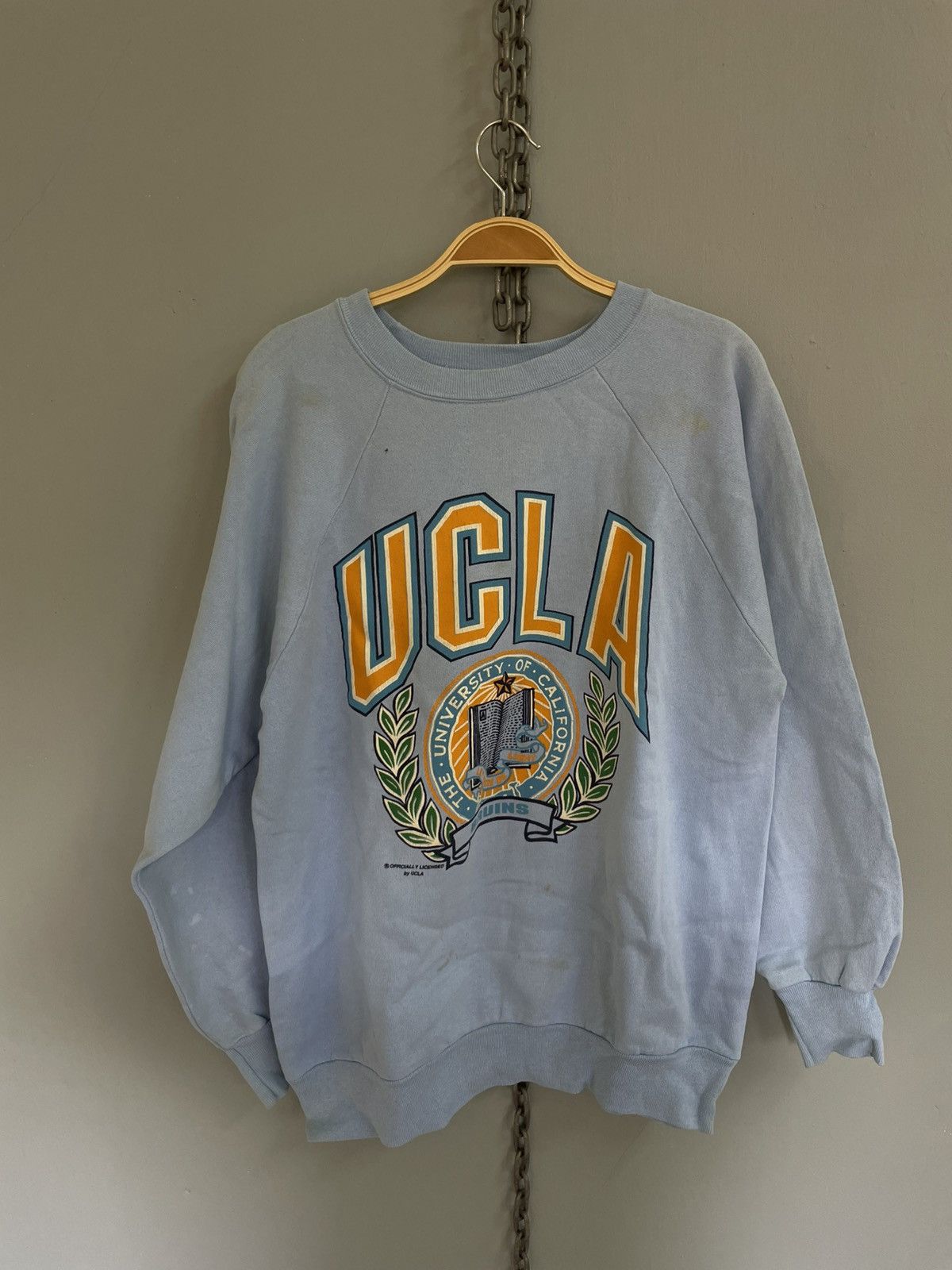 Vintage Vintage 80s UCLA university sweatshirt Size US XL / EU 56 / 4 - 1 Thumbnail