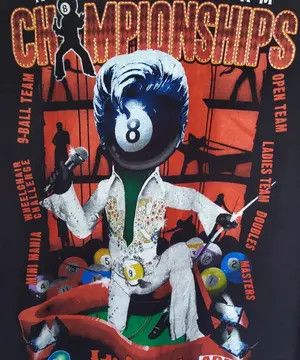 Sports Specialties VTG APA National Team Championships Elvis 8-Ball Las Vegas Size US XL / EU 56 / 4 - 3 Thumbnail