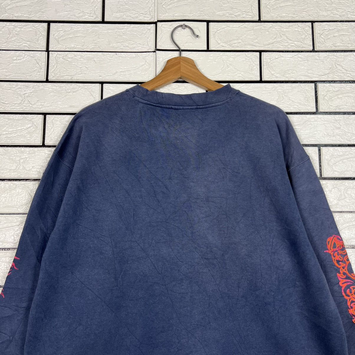 Lost Enterprises LOST FLEECE Fire Big Logo Crewneck Sweatshirt #4201-C192 Size US M / EU 48-50 / 2 - 15 Thumbnail
