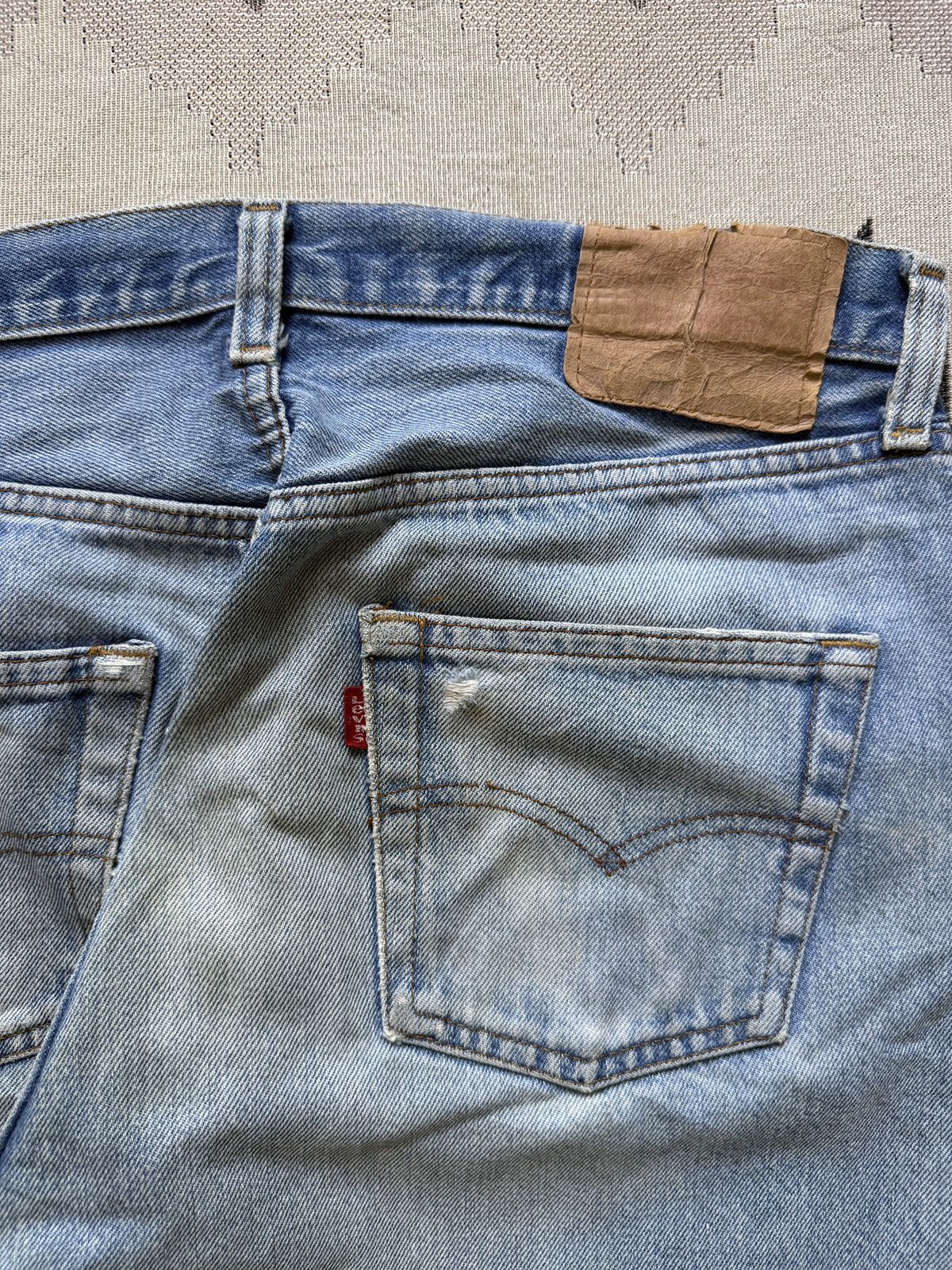 Levi's Vintage Clothing Vintage 1980s Levis Rindem Selvedge Jeans Size US 34 / EU 50 - 3 Thumbnail
