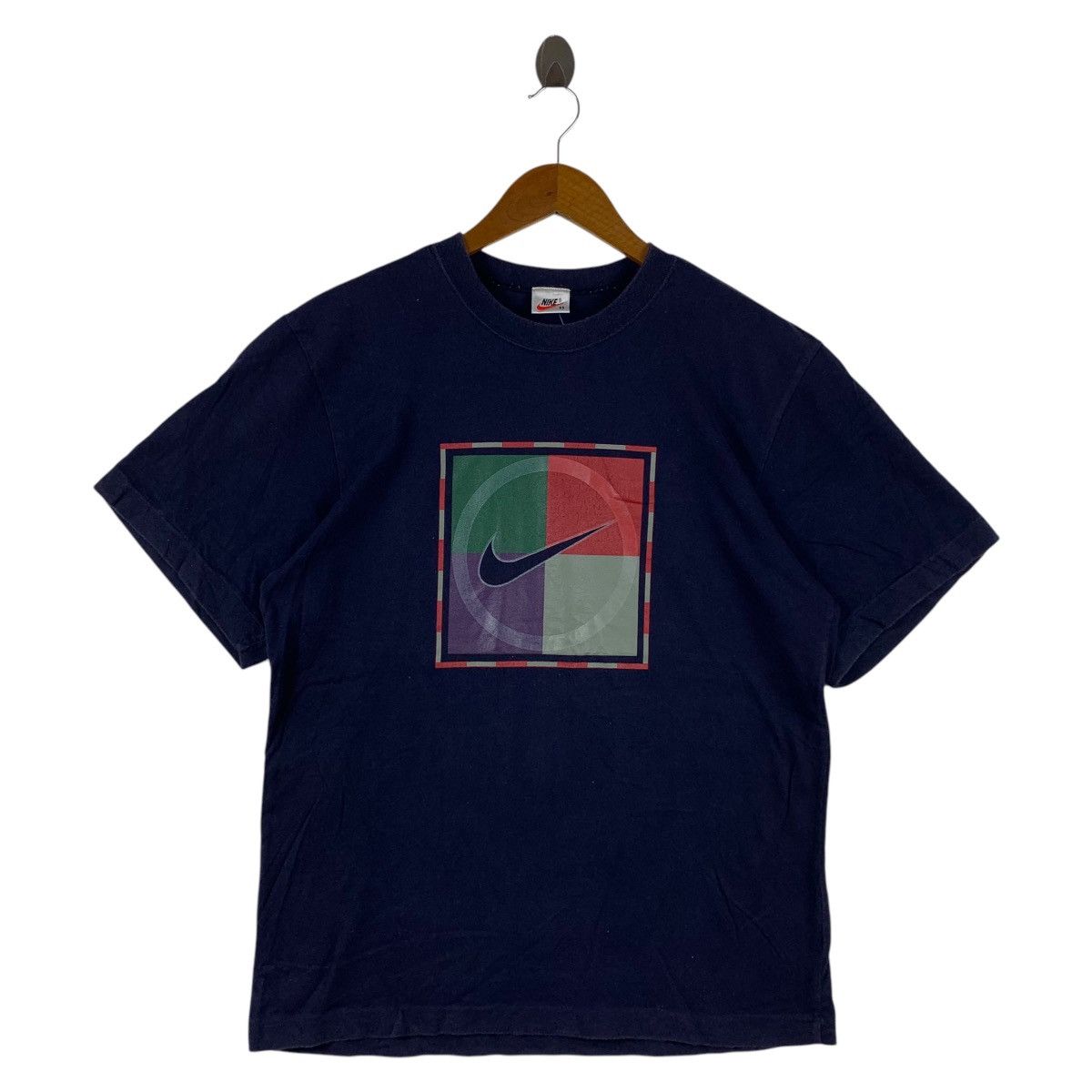 Nike Vintage NIKE COURT PRINTED Tshirt Size US M / EU 48-50 / 2 - 1 Thumbnail