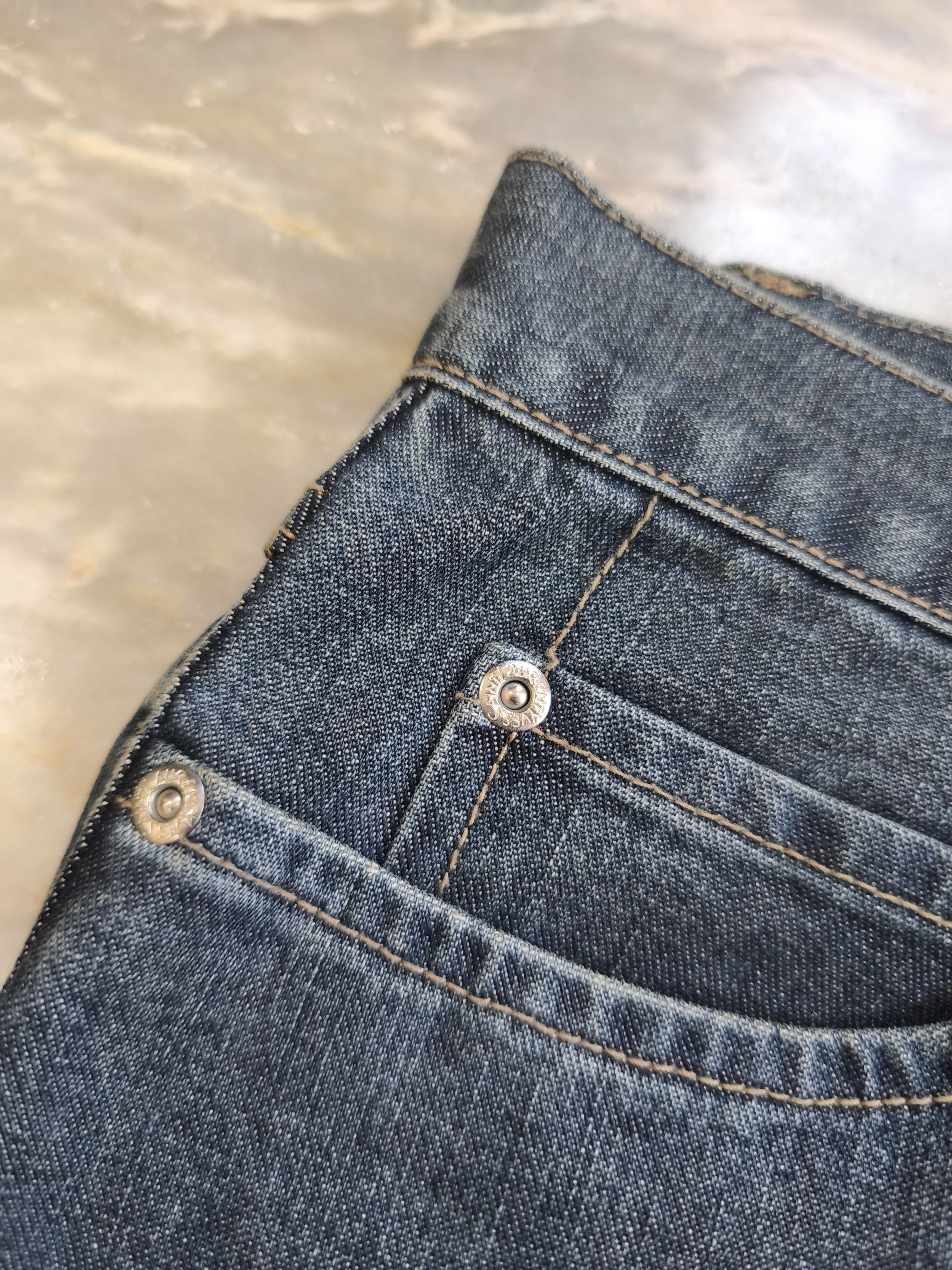 Yves Saint Laurent Vintage YSL Denim Jeans Size US 32 / EU 48 - 5 Thumbnail