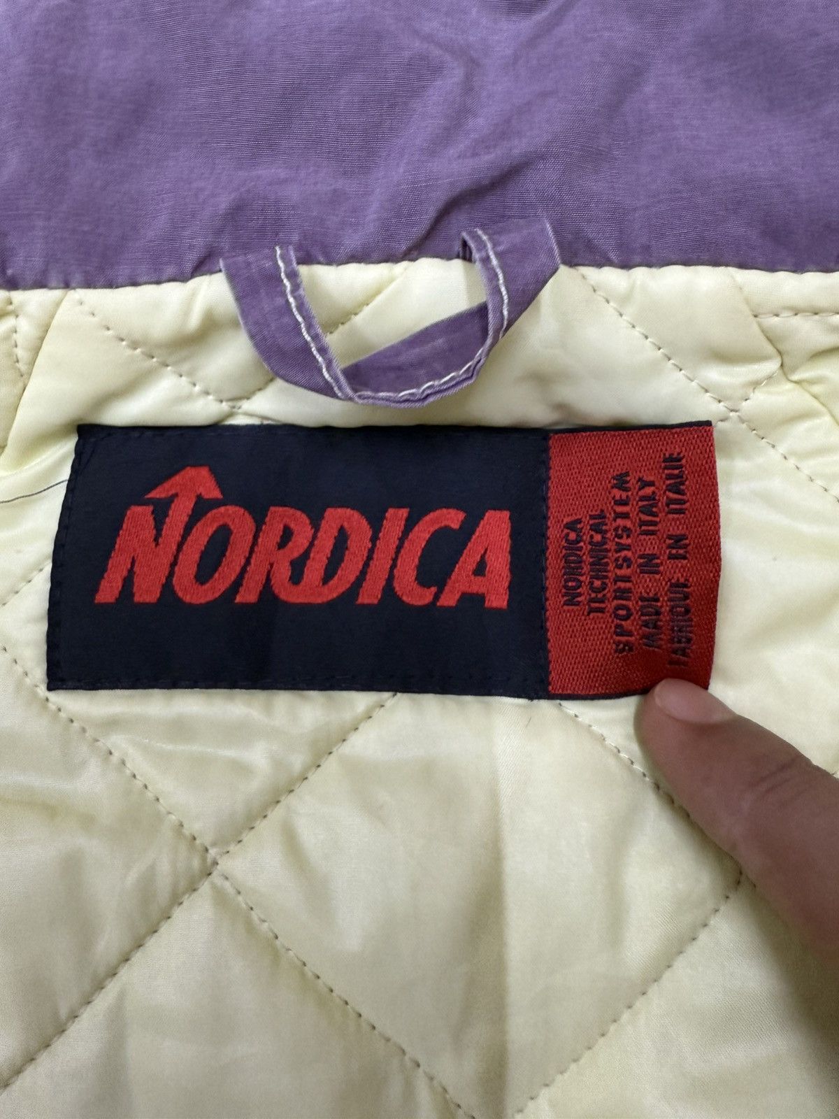 Vintage Vintage Nordica Riri Ziper Multicolour Ski Wear Jacket Size US XL / EU 56 / 4 - 8 Thumbnail