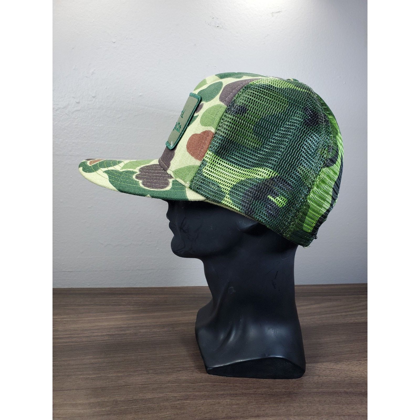 Vintage Robert L Fleming Co Trucker Hat Snapback Cap Hunting Camo Size ONE SIZE - 7 Thumbnail
