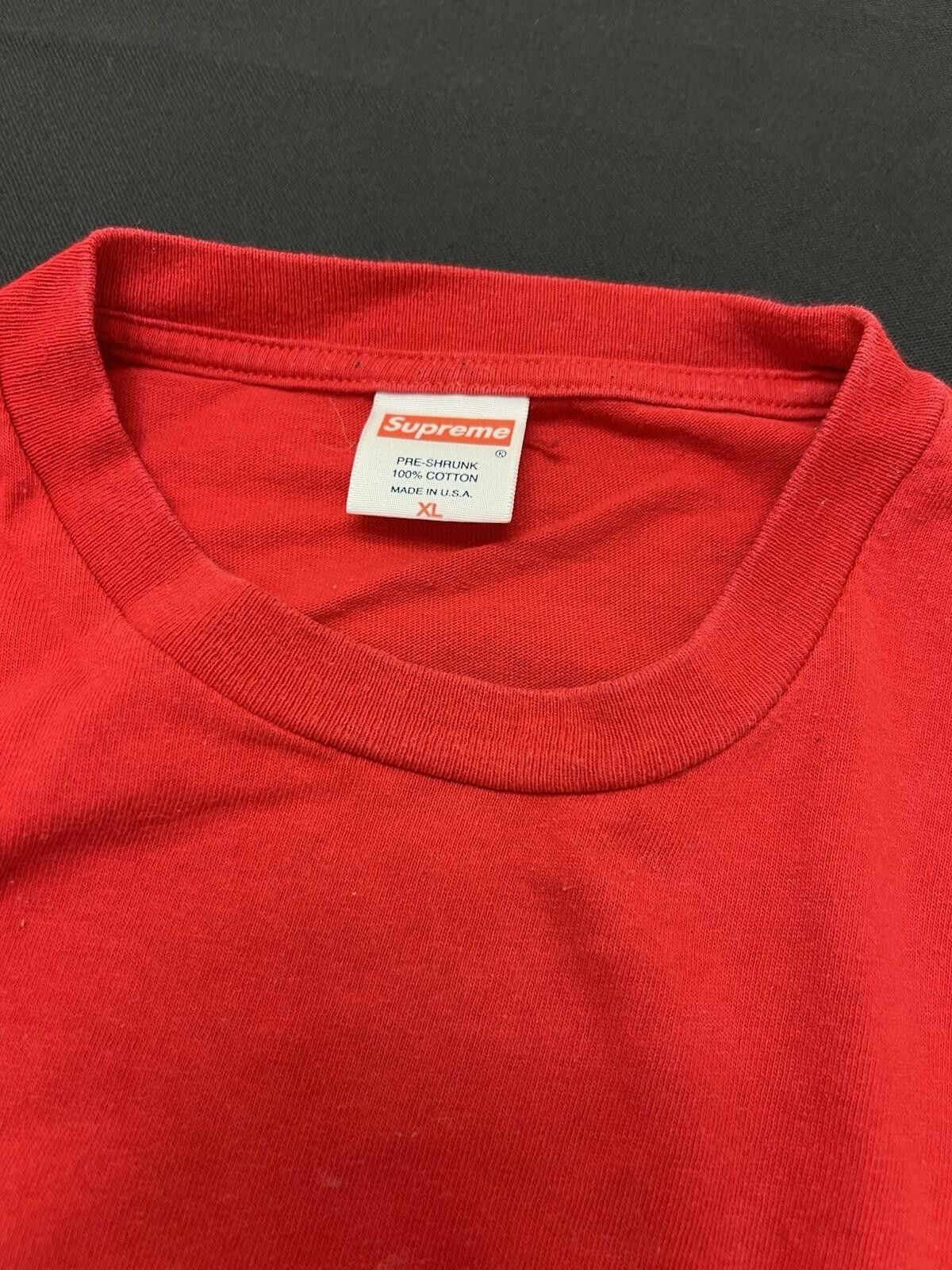 Supreme 2005 Supreme Kate Moss Tee Red XL Size US XL / EU 56 / 4 - 4 Thumbnail