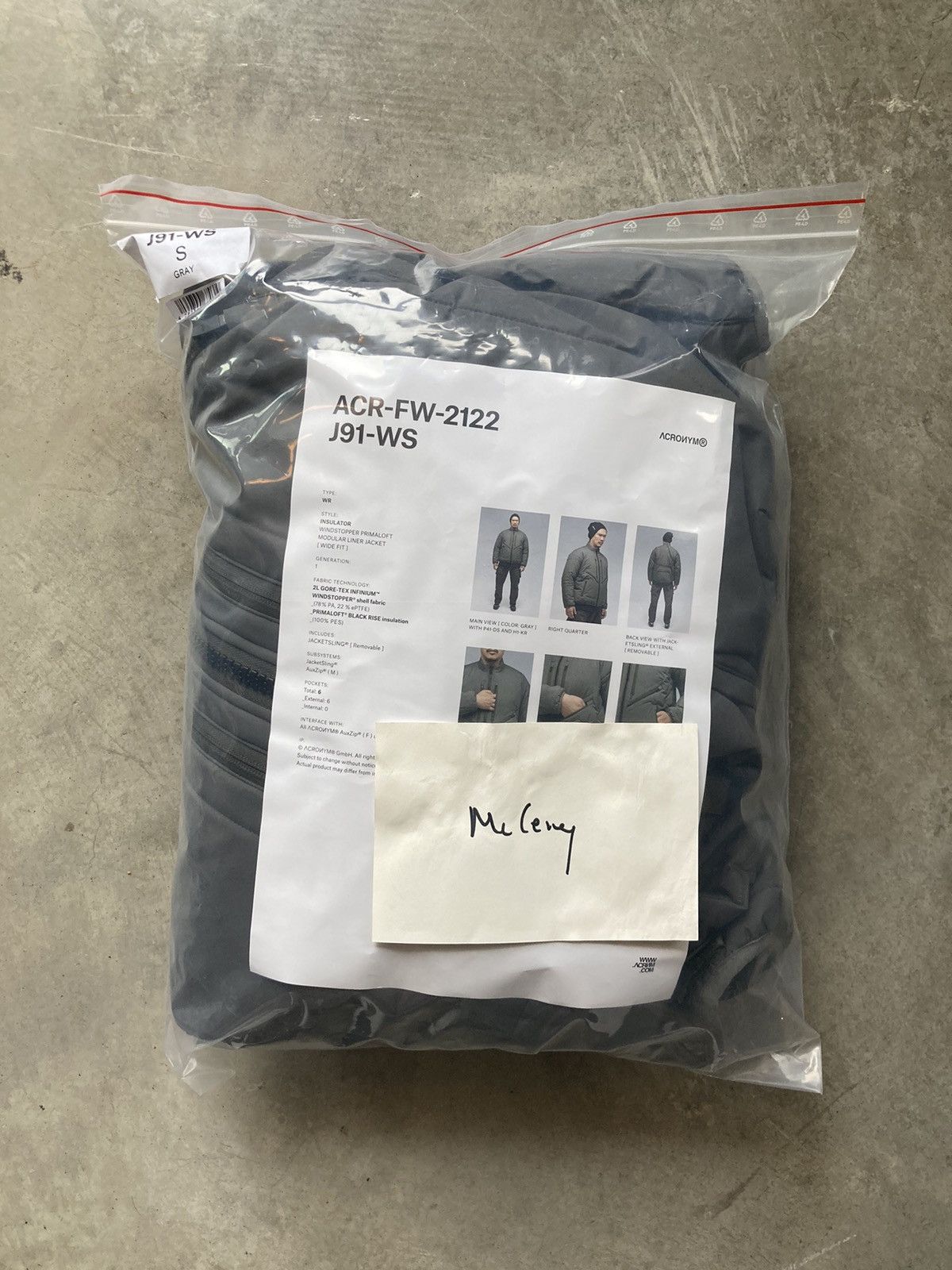 Acronym J 91 | Grailed