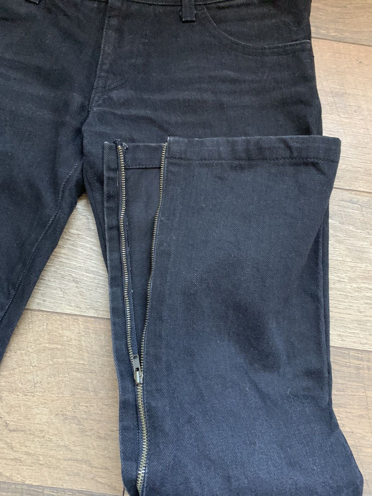 Lgb zipper flare jeans