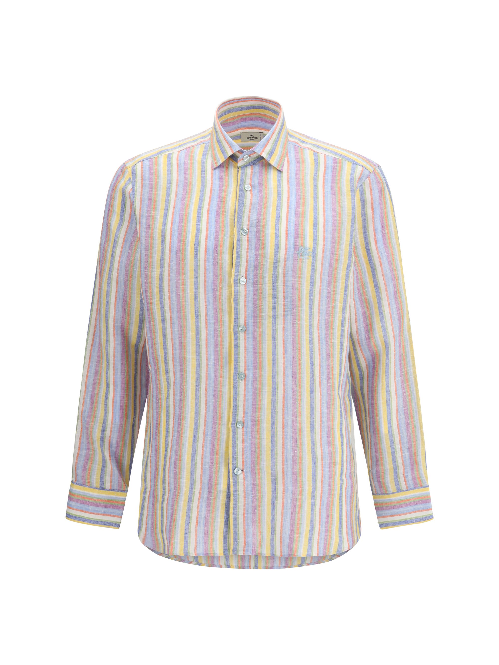 Etro Roma logo Shirt Size US M / EU 48-50 / 2 - 1 Thumbnail