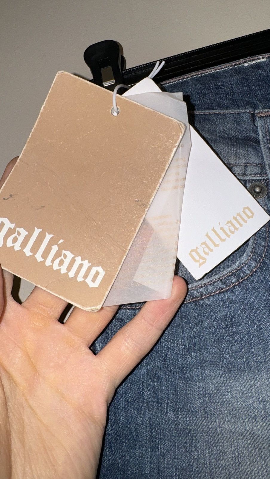John Galliano John Galliano jeans women’s denim new with tags high quality Size 28" / US 6 / IT 42 - 5 Thumbnail