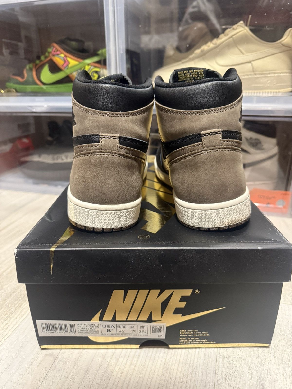 Jordan Brand Air Jordan 1 Retro High OG Palomino Size US 8.5 / EU 41-42 - 5 Thumbnail