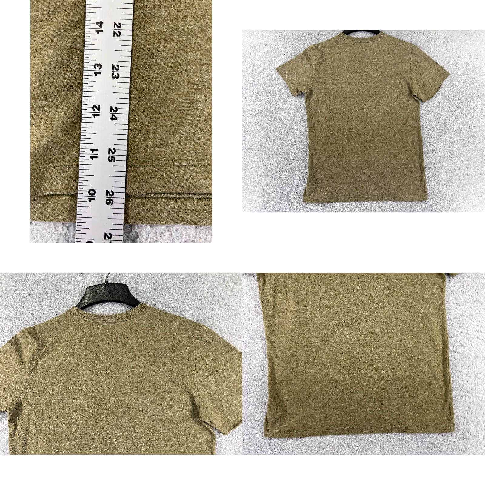 The North Face The North Face Shirt Men S Green Short Sleeve Crew Neck Tri Blend Fabric Size US S / EU 44-46 / 1 - 9 Thumbnail