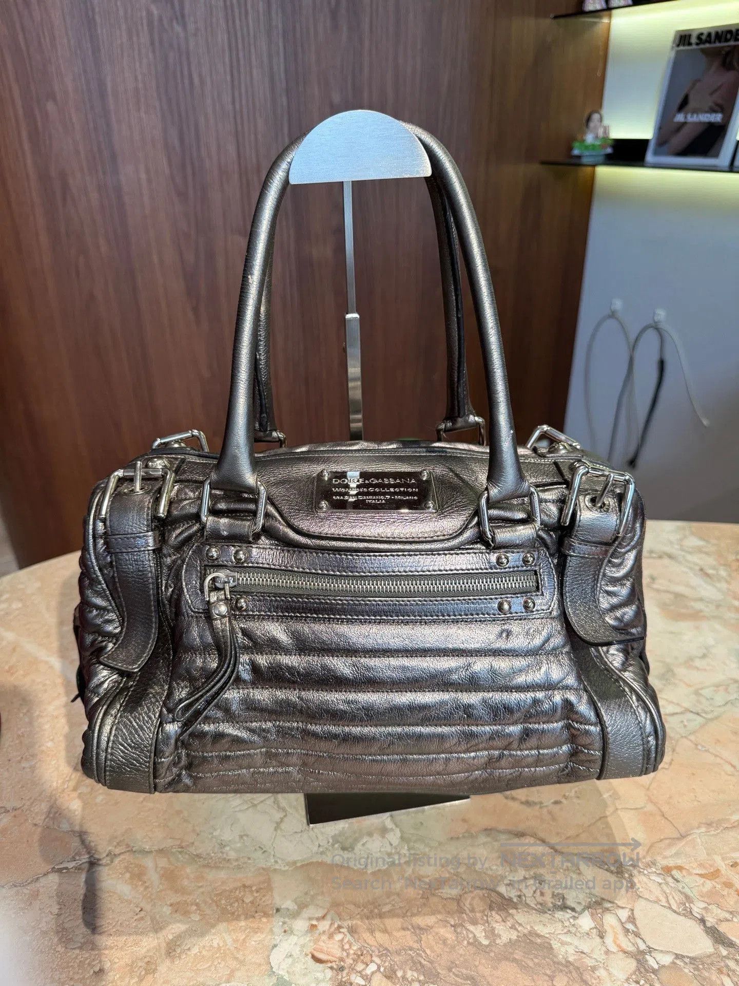 Dolce & Gabbana Dolce&Gabbana Silver Boston Handbag. Size ONE SIZE - 1 Thumbnail