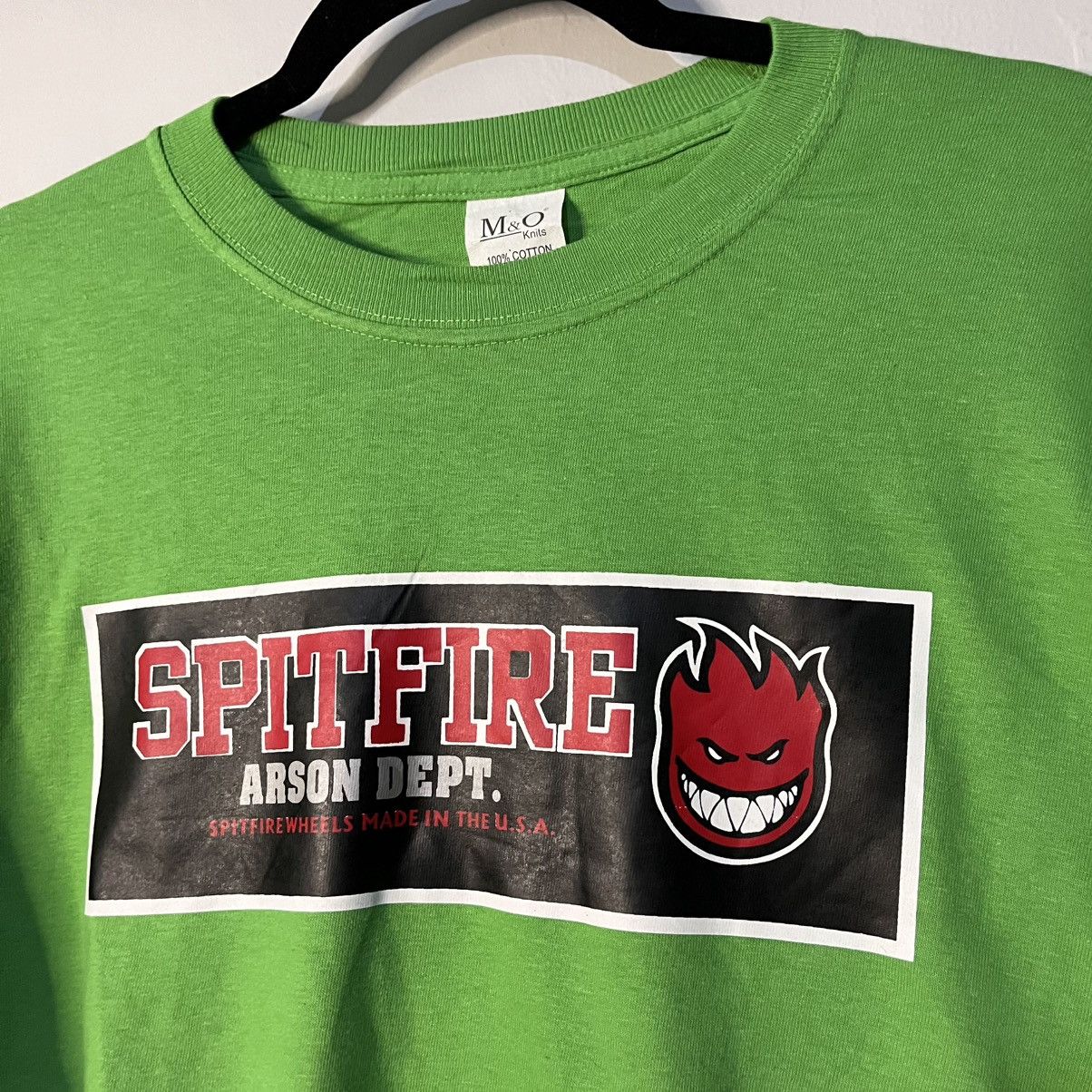 Vintage Vintage 90s Spitfire tee Size US M / EU 48-50 / 2 - 2 Thumbnail