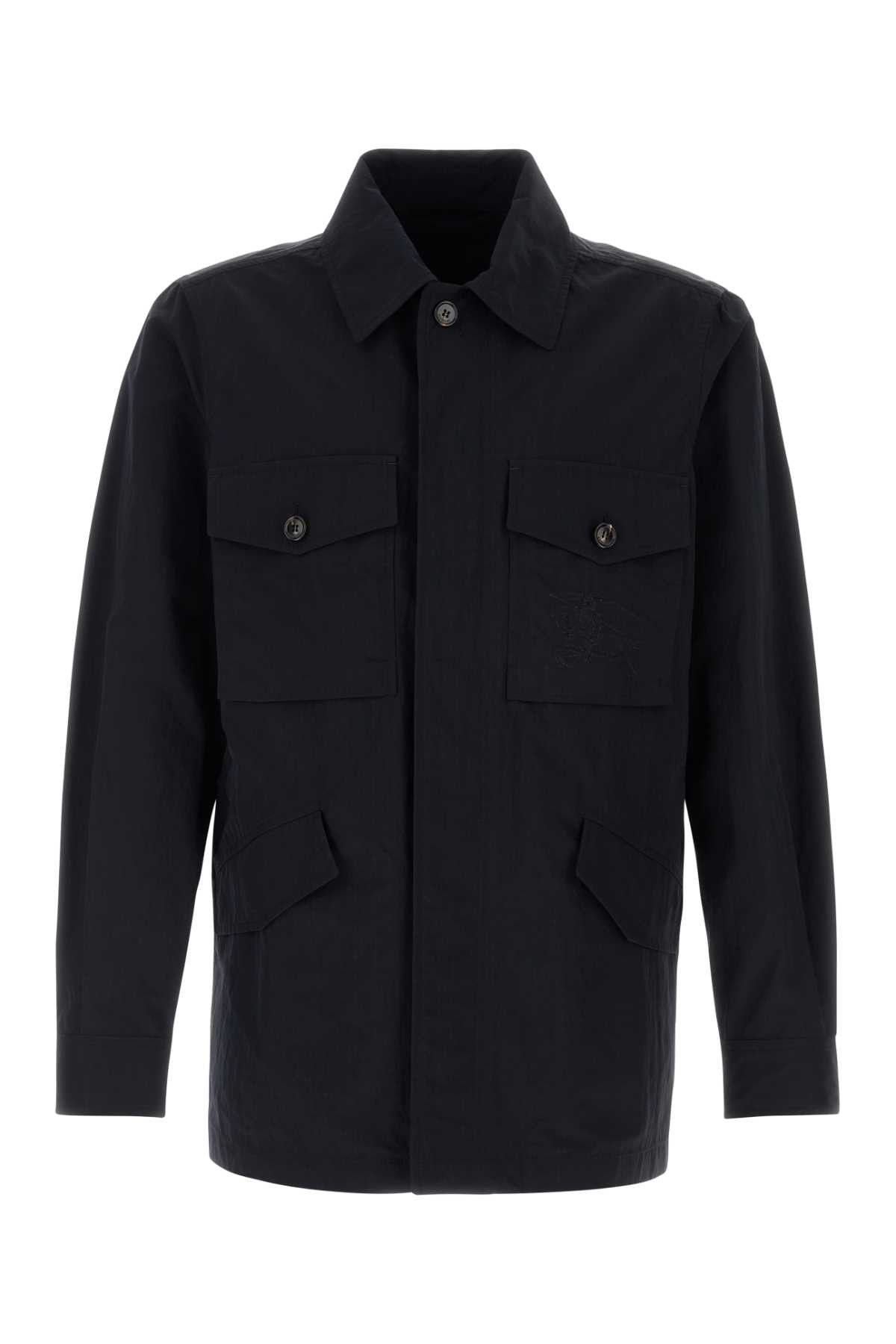 Burberry Midnight Blue Nylon Jacket Size US S / EU 44-46 / 1 - 1 Thumbnail