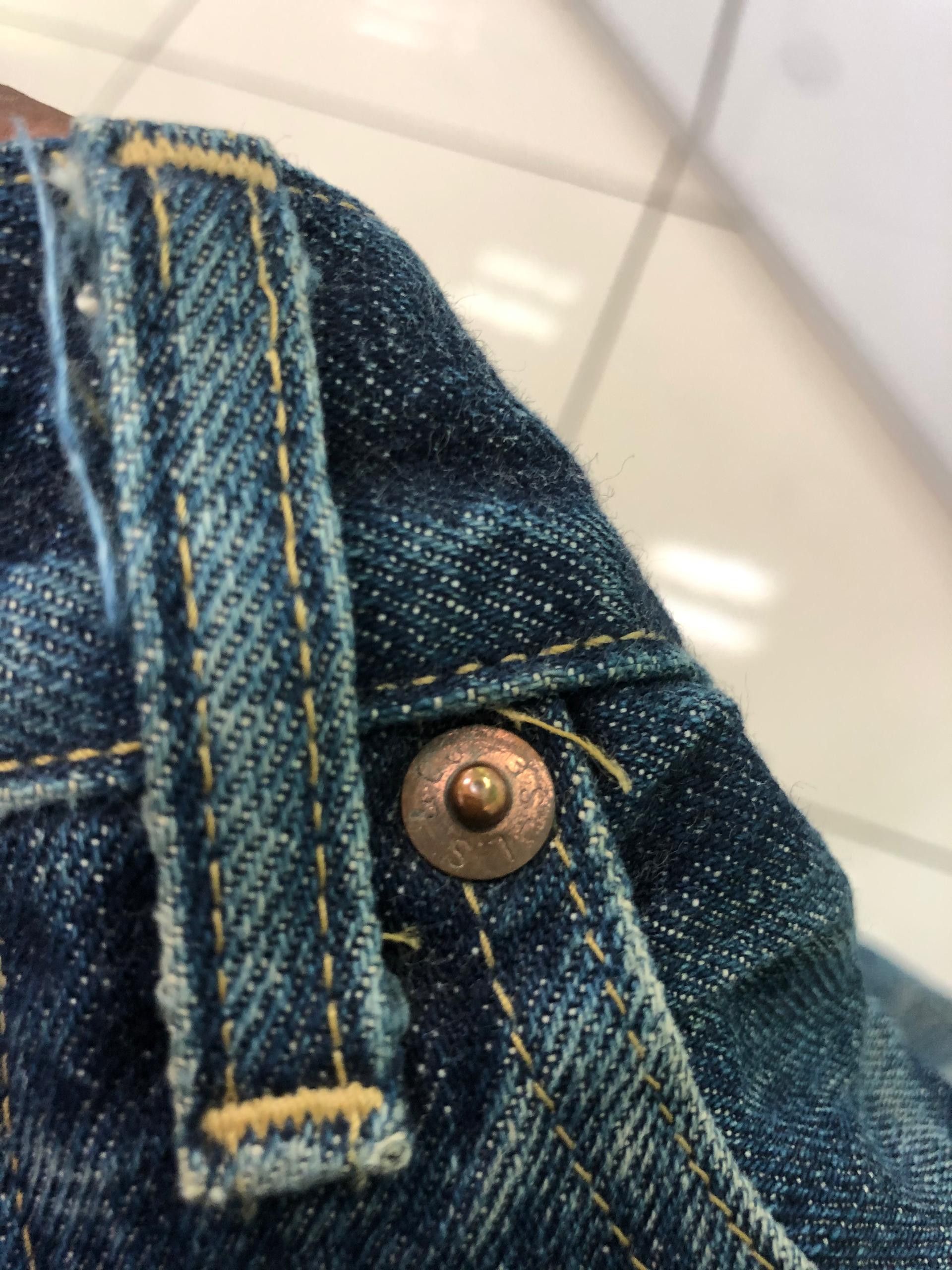 4GSELLER × Levi's Levi's 503 Selvedge denim 5 button distress made in Japan Size US 32 / EU 48 - 7 Thumbnail