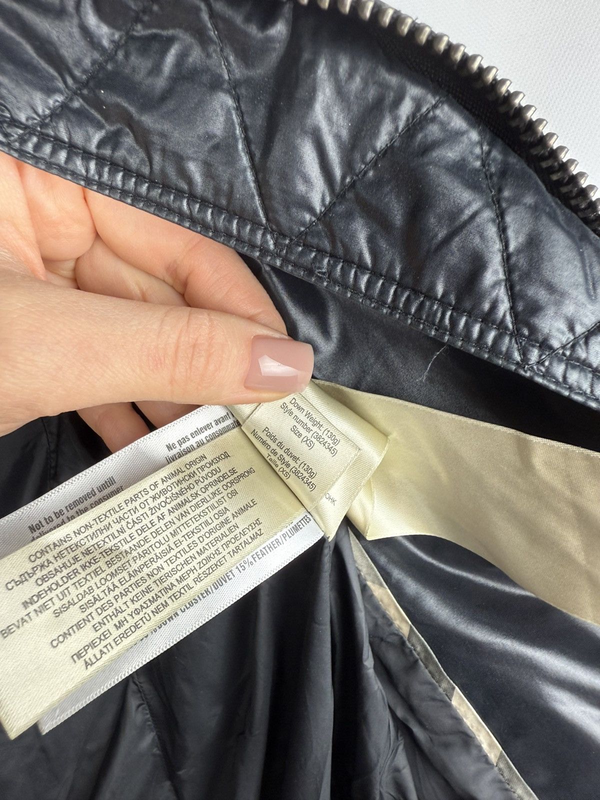 Burberry Burberry Brit Ladies Hooded Nylon Down Puffer Jacket Size Xs Size XS / US 0-2 / IT 36-38 - 23 Thumbnail