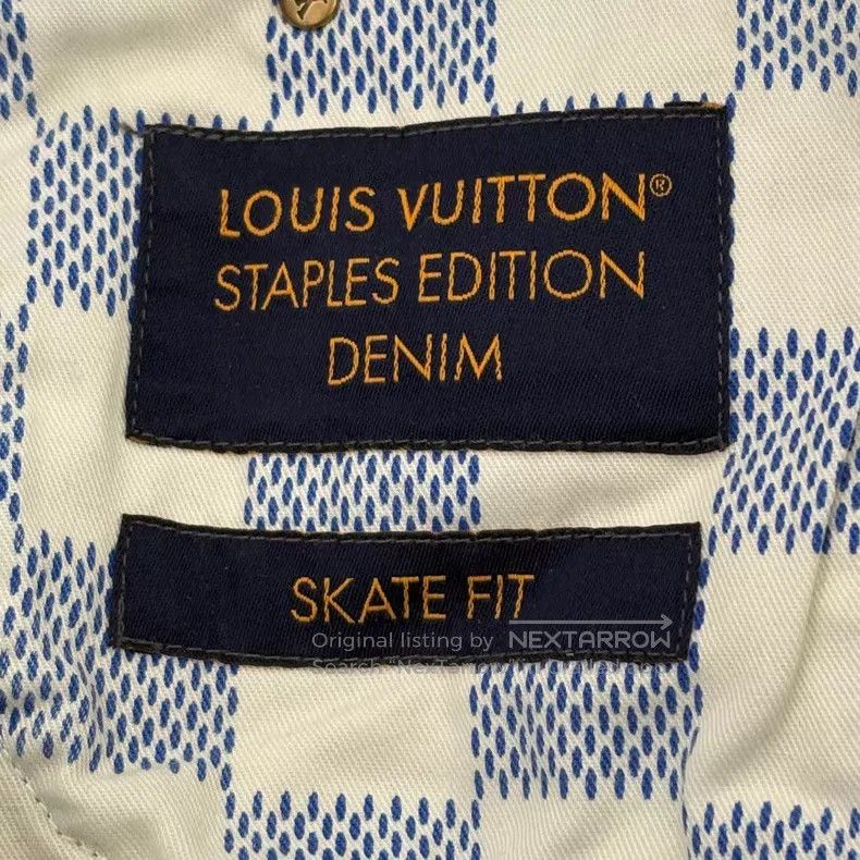 Louis Vuitton Louis Vuitton New pearl button stitched embroidered leathe Size US 29 - 3 Thumbnail